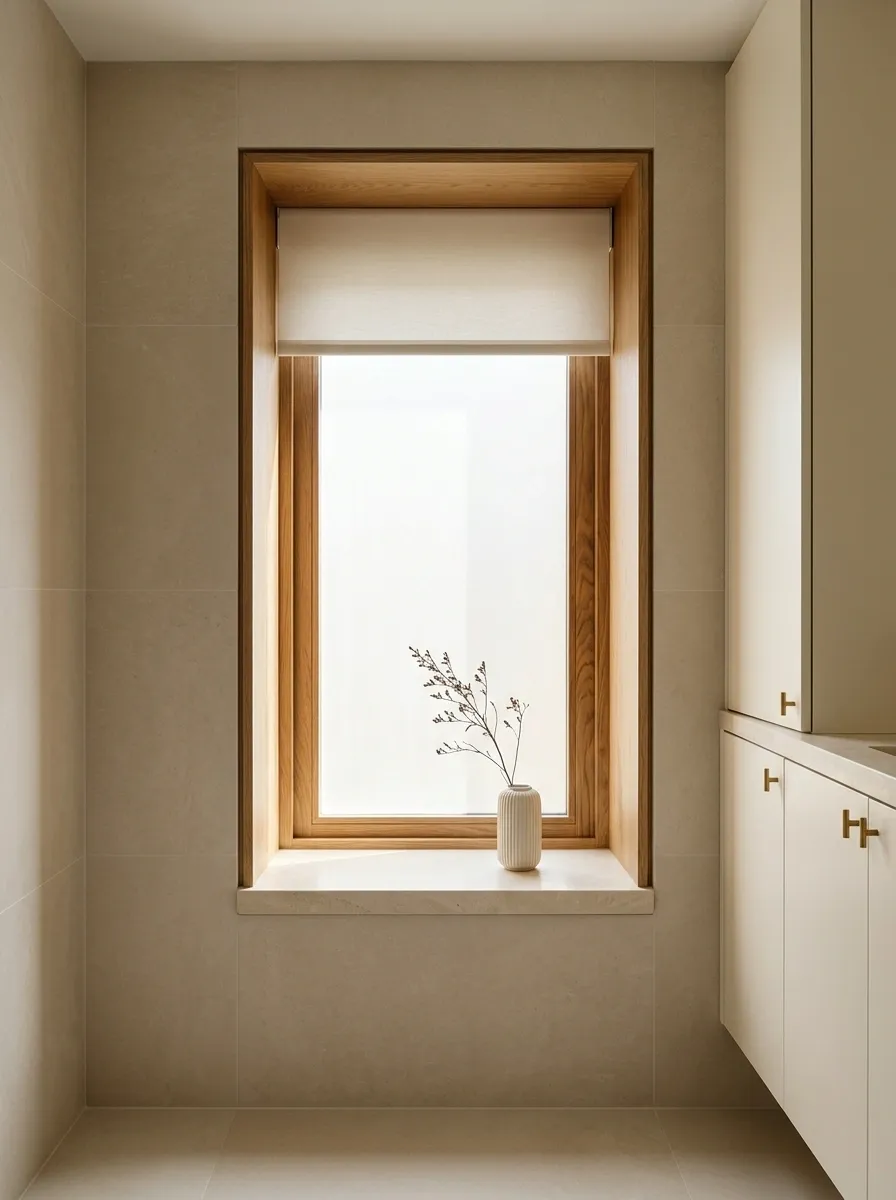A Deep Window Niche With Integrated Privacy Screening