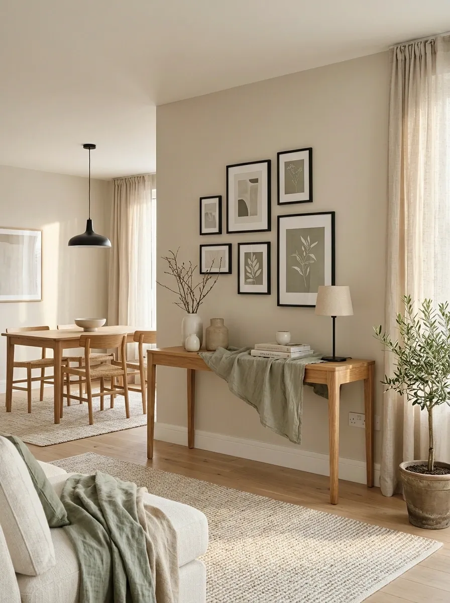 A Rental Interior Unified by Matching Small-Scale Finishes