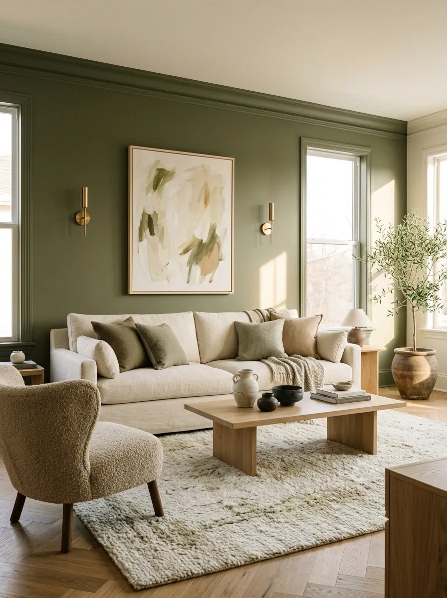 Accent Walls That Don't Connect to the Rest of the Room