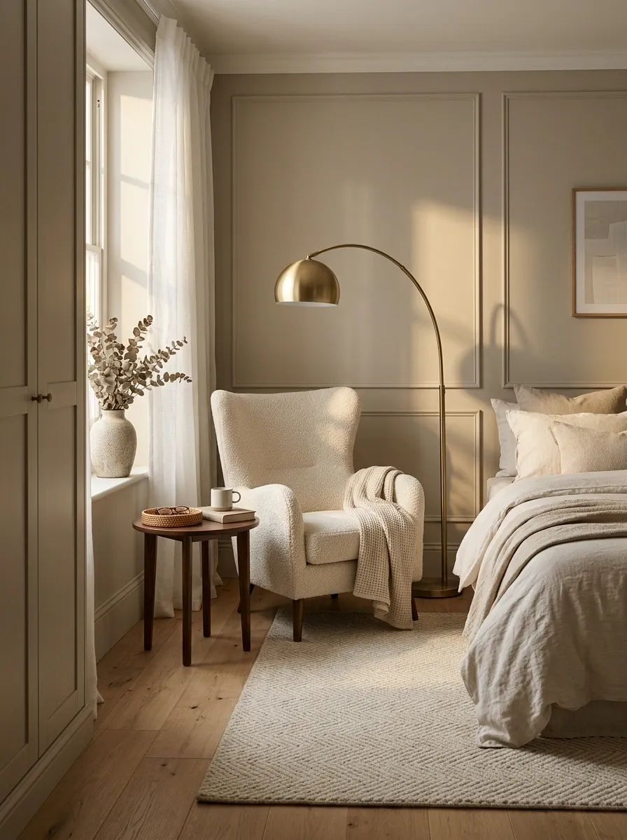 Add a Small Seating Corner for Quiet Time Together