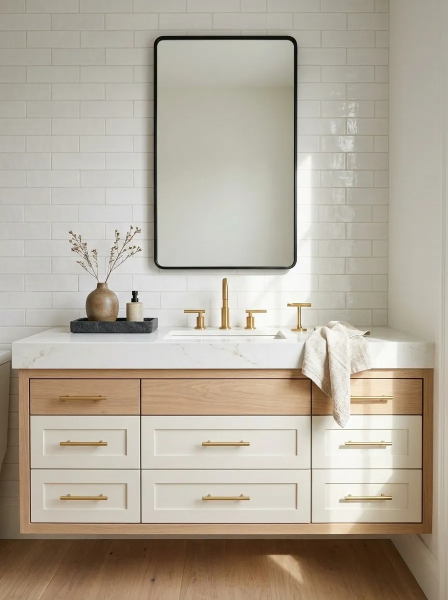 Add Black Accents for Sharper Contrast