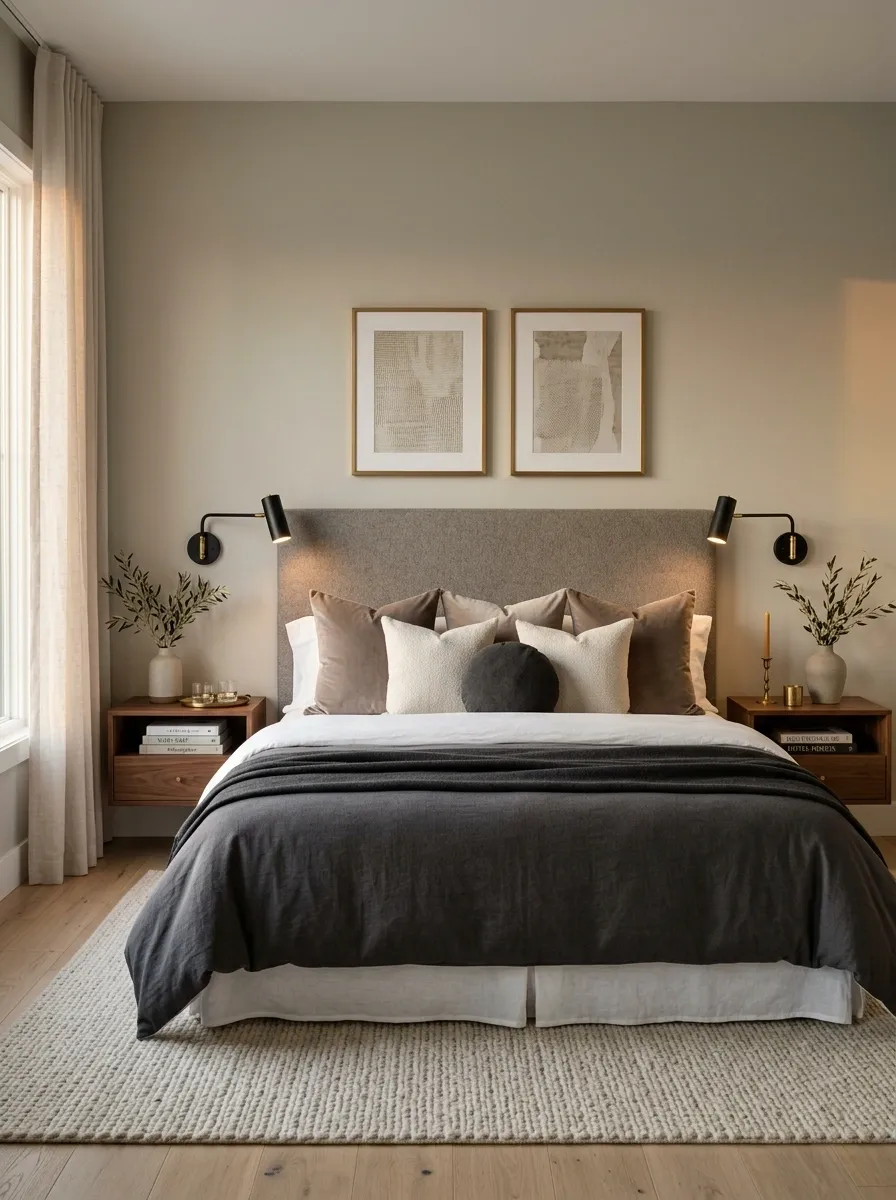 Add Hotel-Style Reading Lights Near the Bed