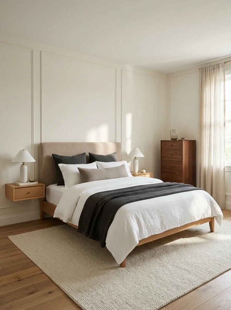 Arrange a Small Bedroom Around the Bed First