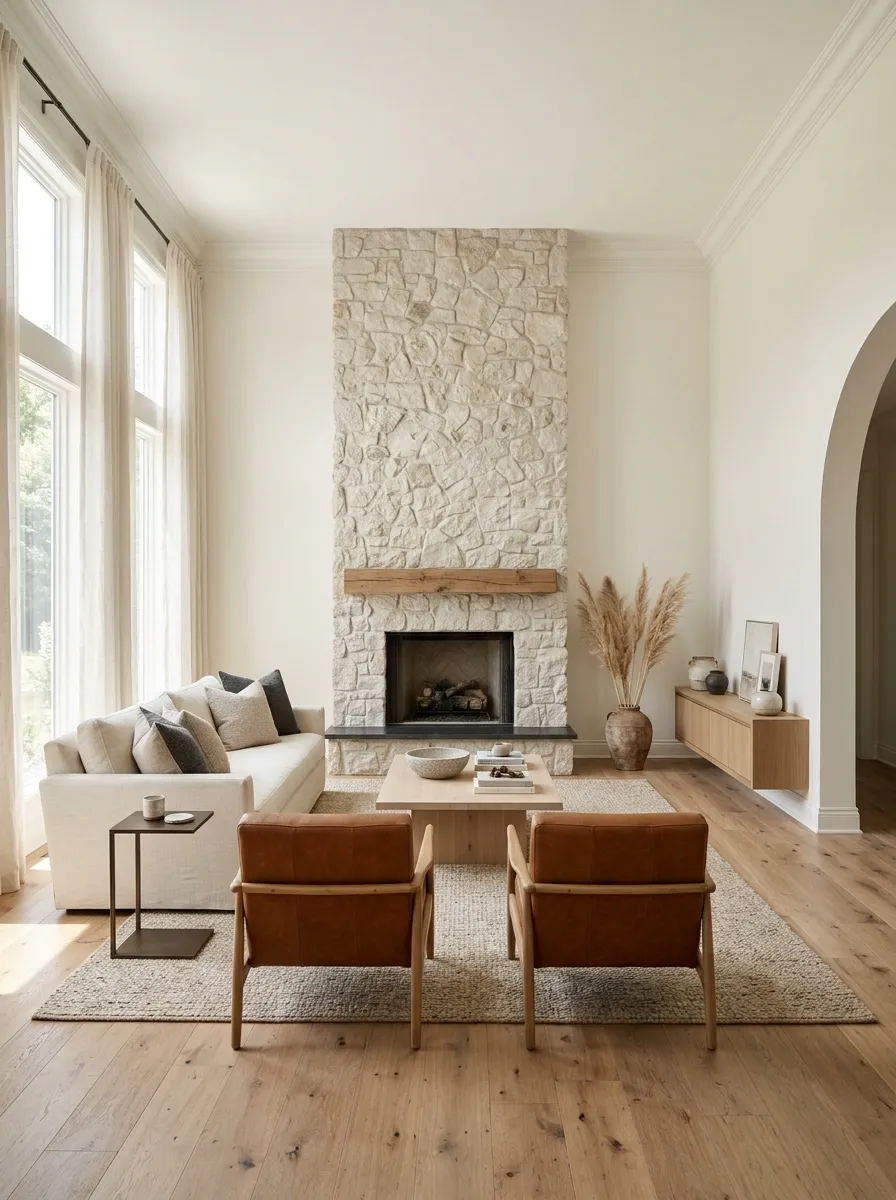 Arrange Living Room Furniture Around a Clear Focal Point