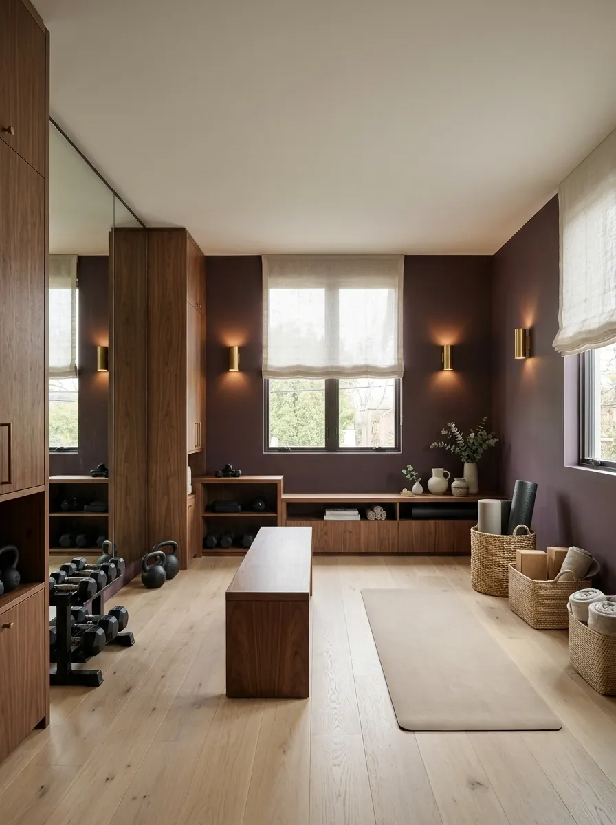 Aubergine Strength and Recovery Room