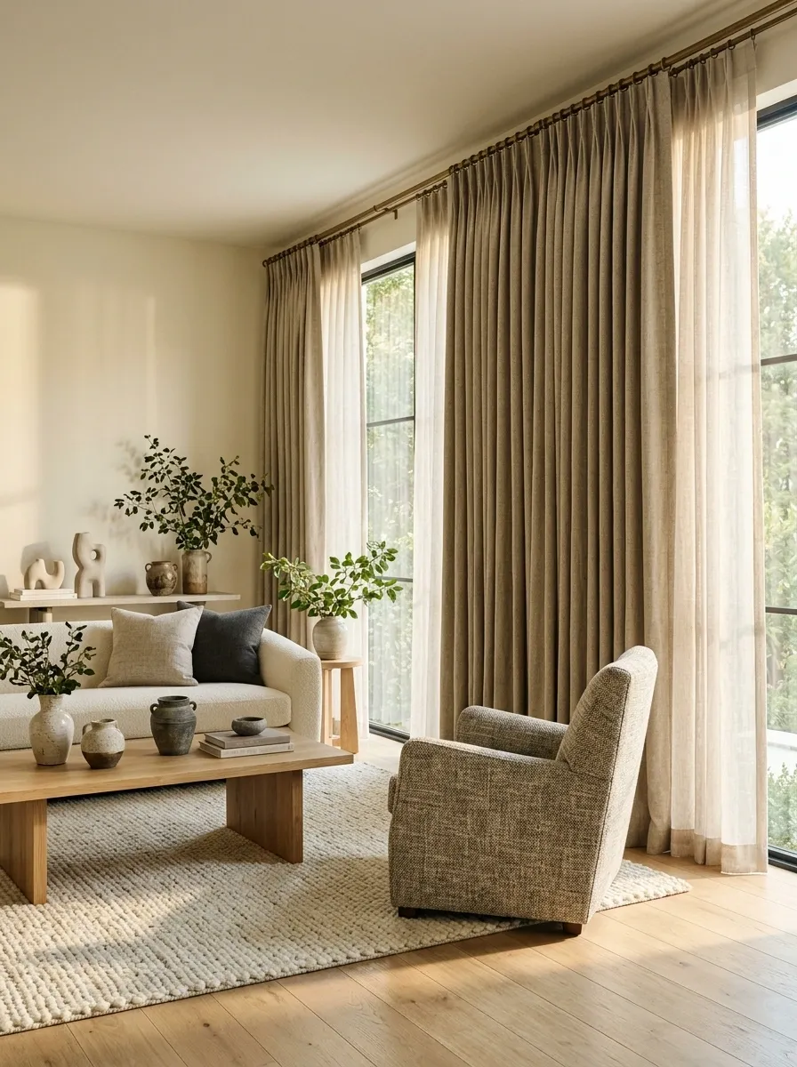 Balance Fabric Fullness, Texture, and Light