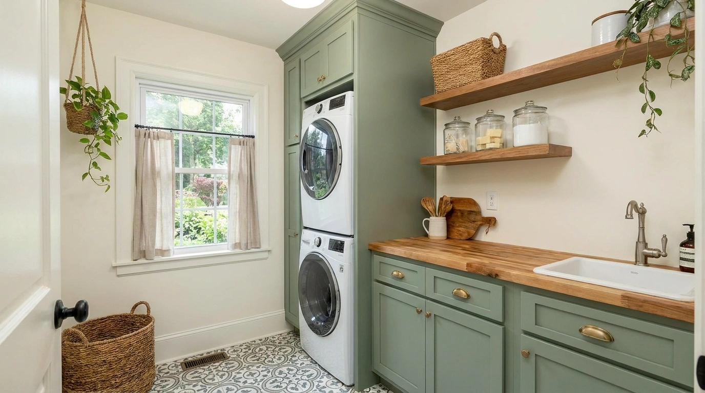 Mini Laundry Room Ideas That Make a Small Space Feel Pristine