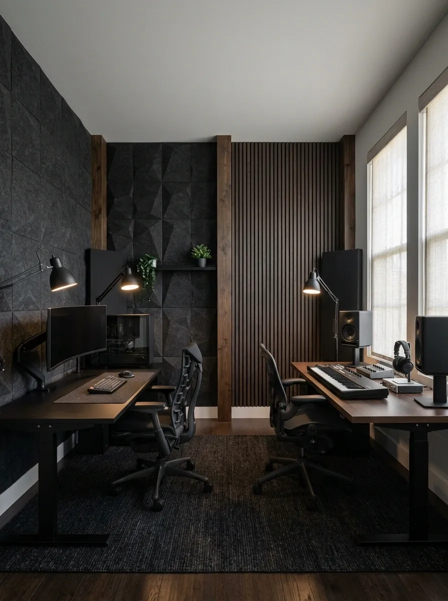 Black Gaming and Music Production Studio
