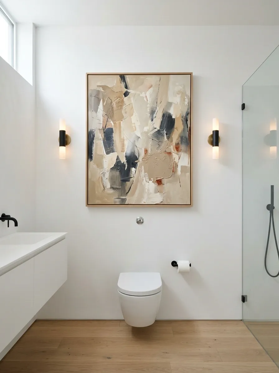 Bold Abstract Art With Almost No Accessories