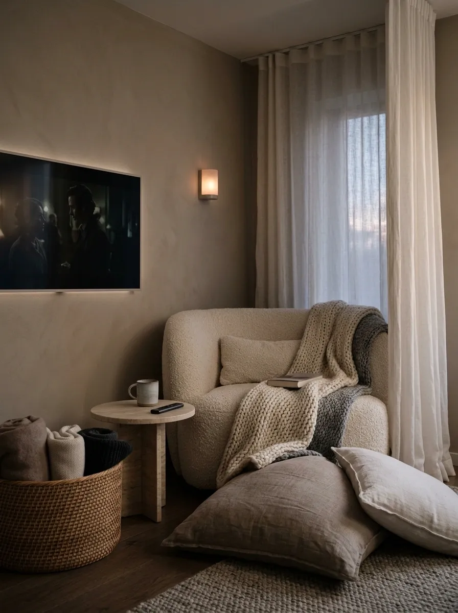 Build a Soft Movie-Watching Nest