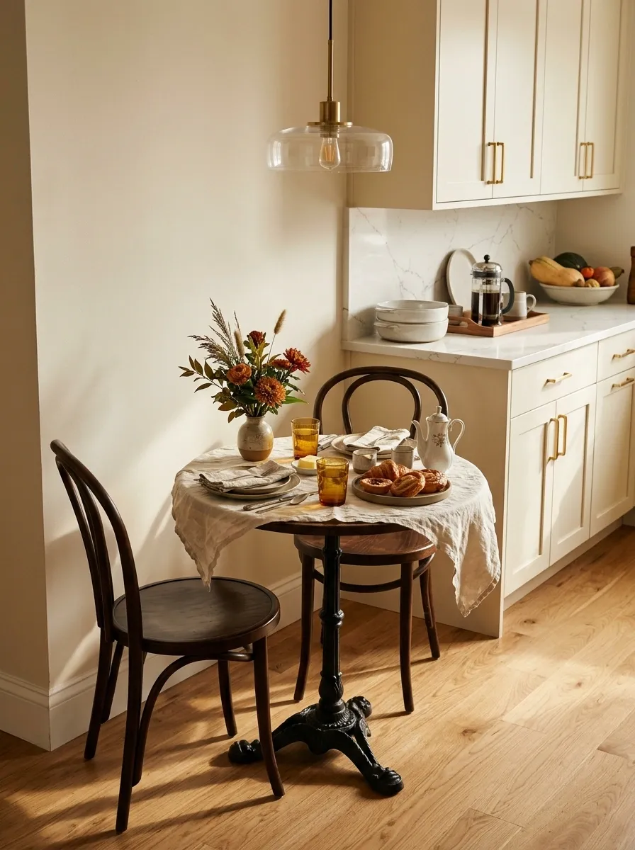 Café-Style Thanksgiving Brunch With a Compact Bistro Table