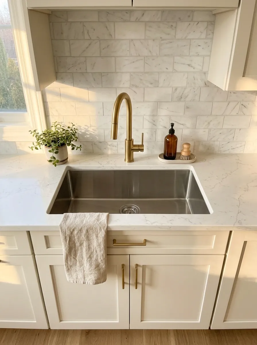 Clean Sink Drains Instead of Masking the Smell
