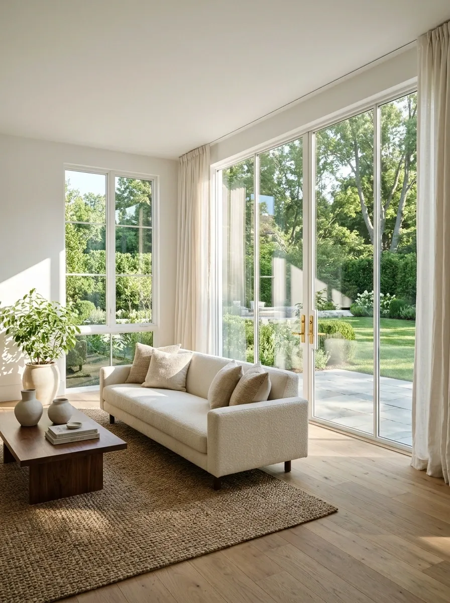 Clean Windows, Mirrors, and Glass Doors Thoroughly