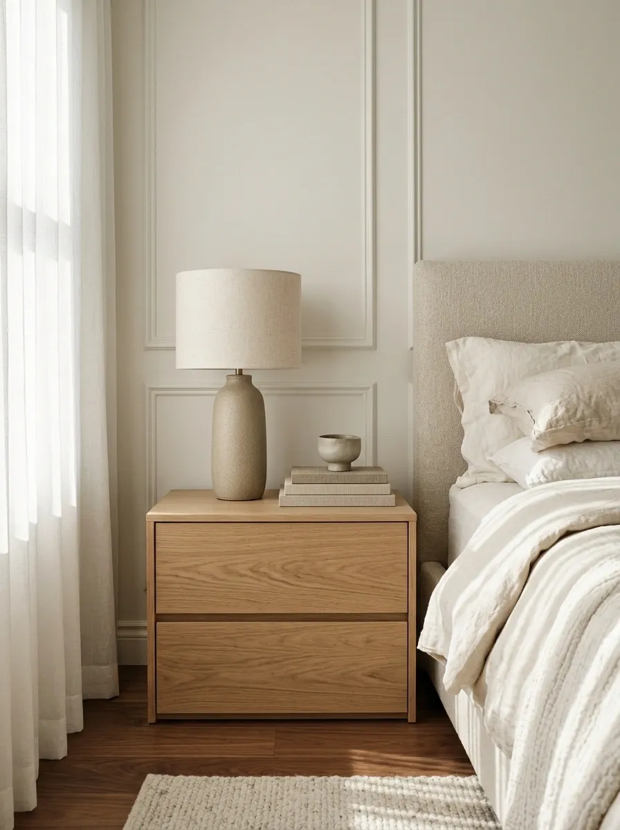 Clear Bedroom Nightstands Without Making Them Look Bare