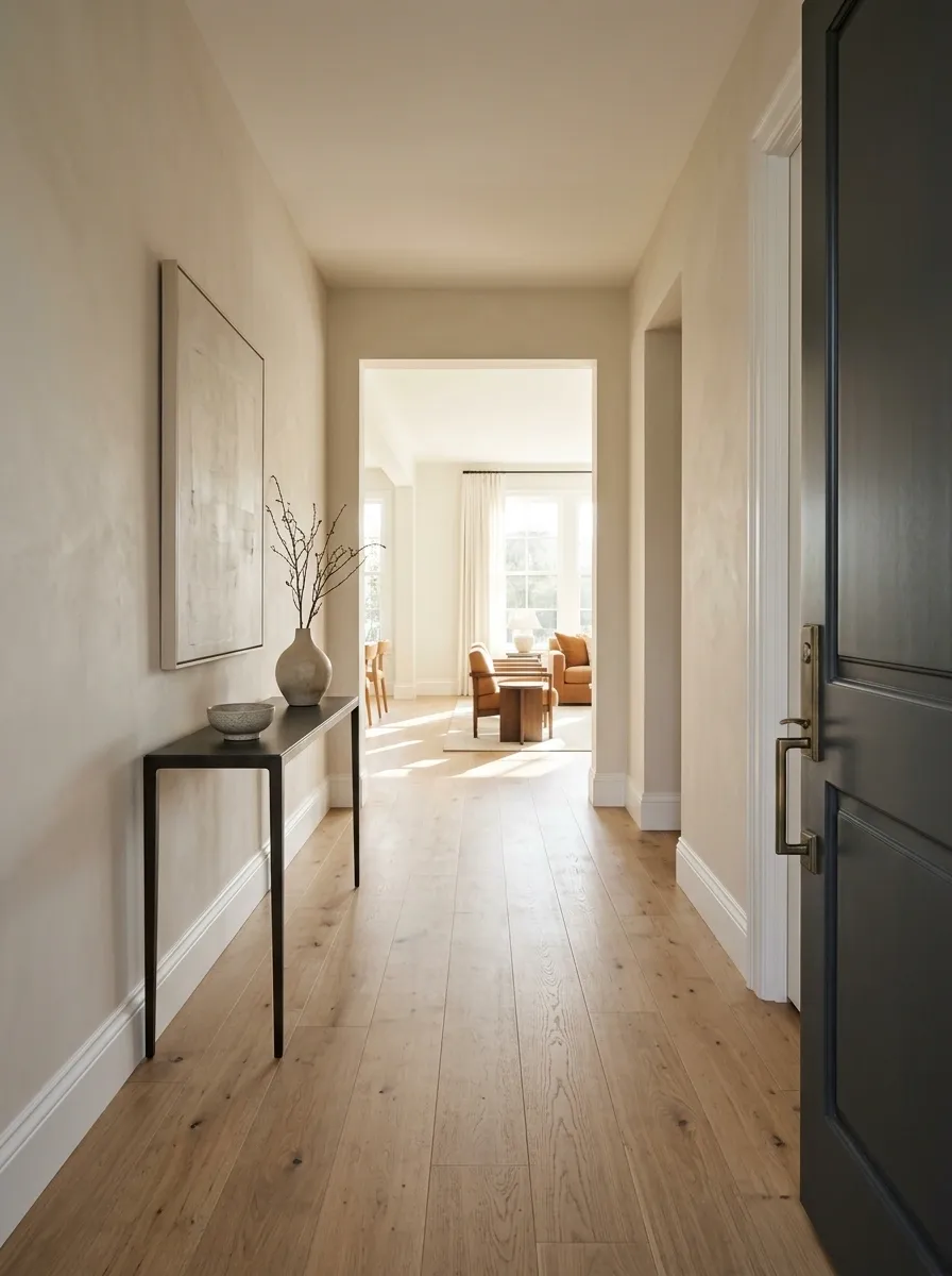 Clear the Entryway Until the Front Door Has Breathing Room