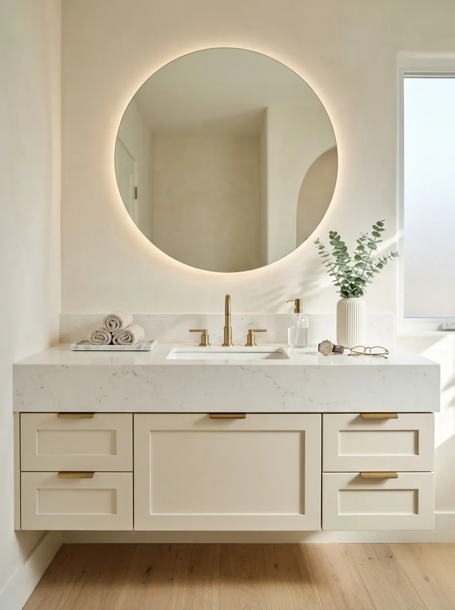 Clear the Vanity Until Daily Essentials Have Room