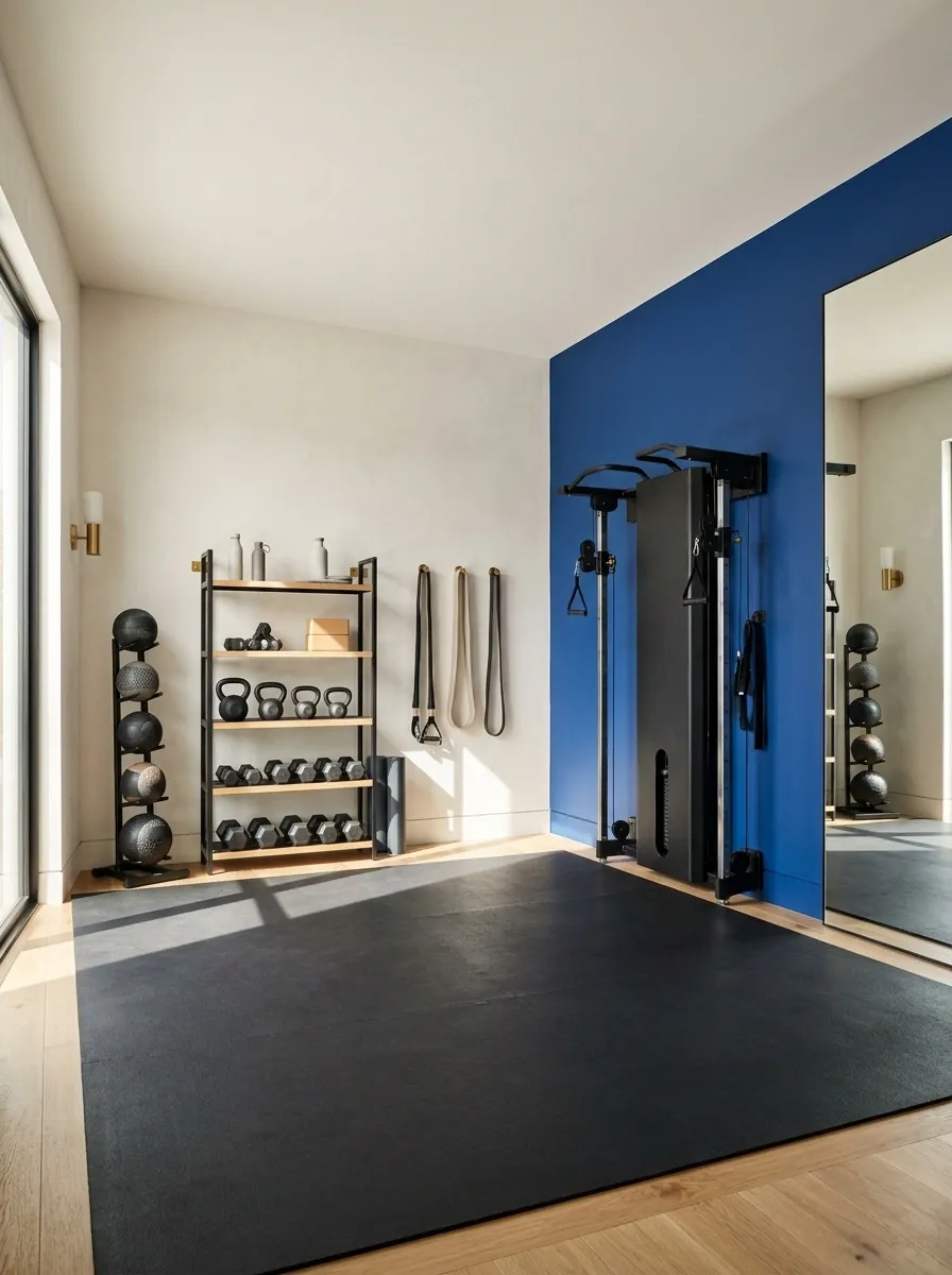 Cobalt Blue Functional Training Room