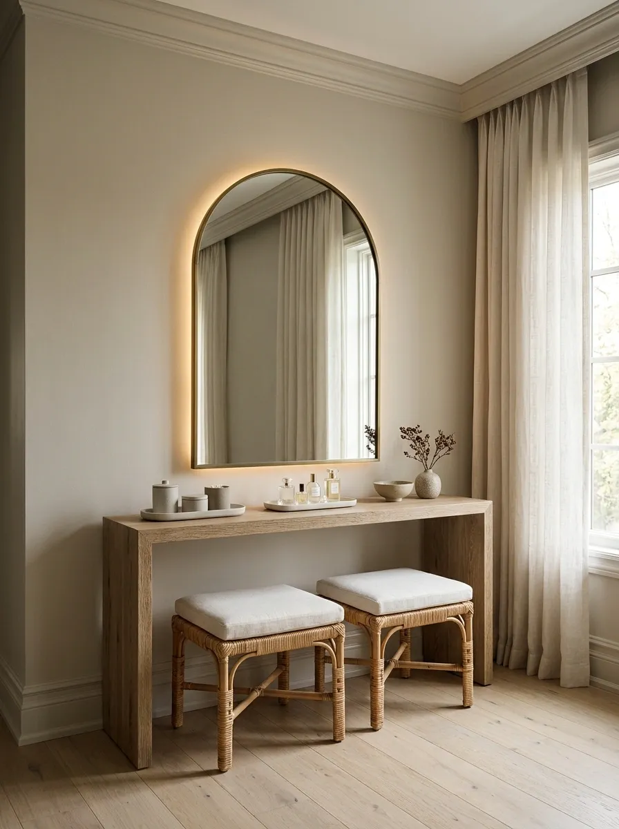 Create a Shared Vanity or Dressing Zone