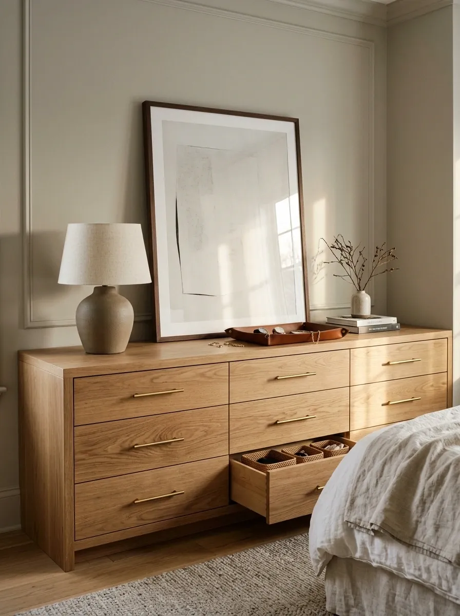 Divide Shared Dresser Storage Into Clear Personal Zones