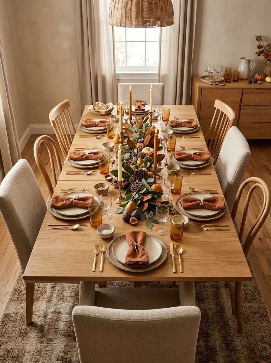 Extendable Dining Table Thanksgiving for a Growing Guest List