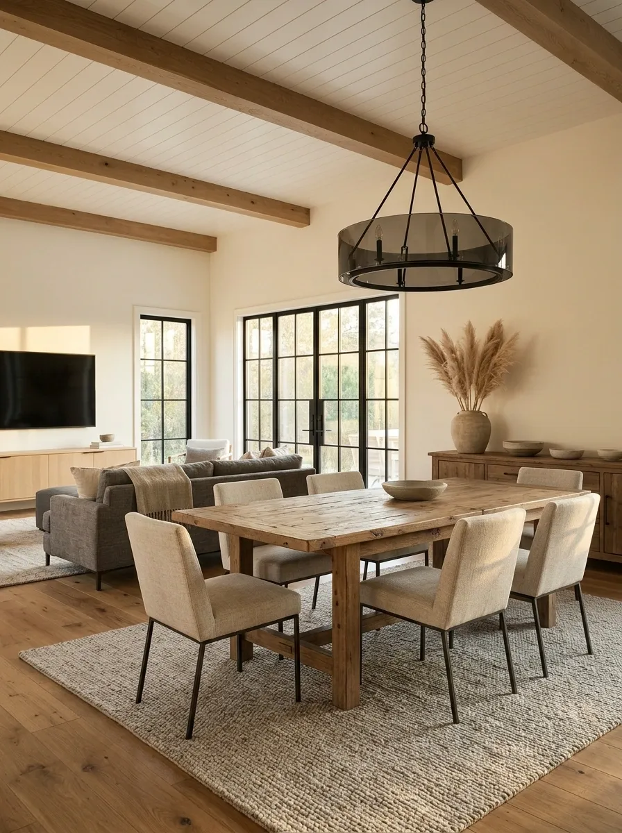 Farmhouse X-Shaped Details on Every Furniture Piece
