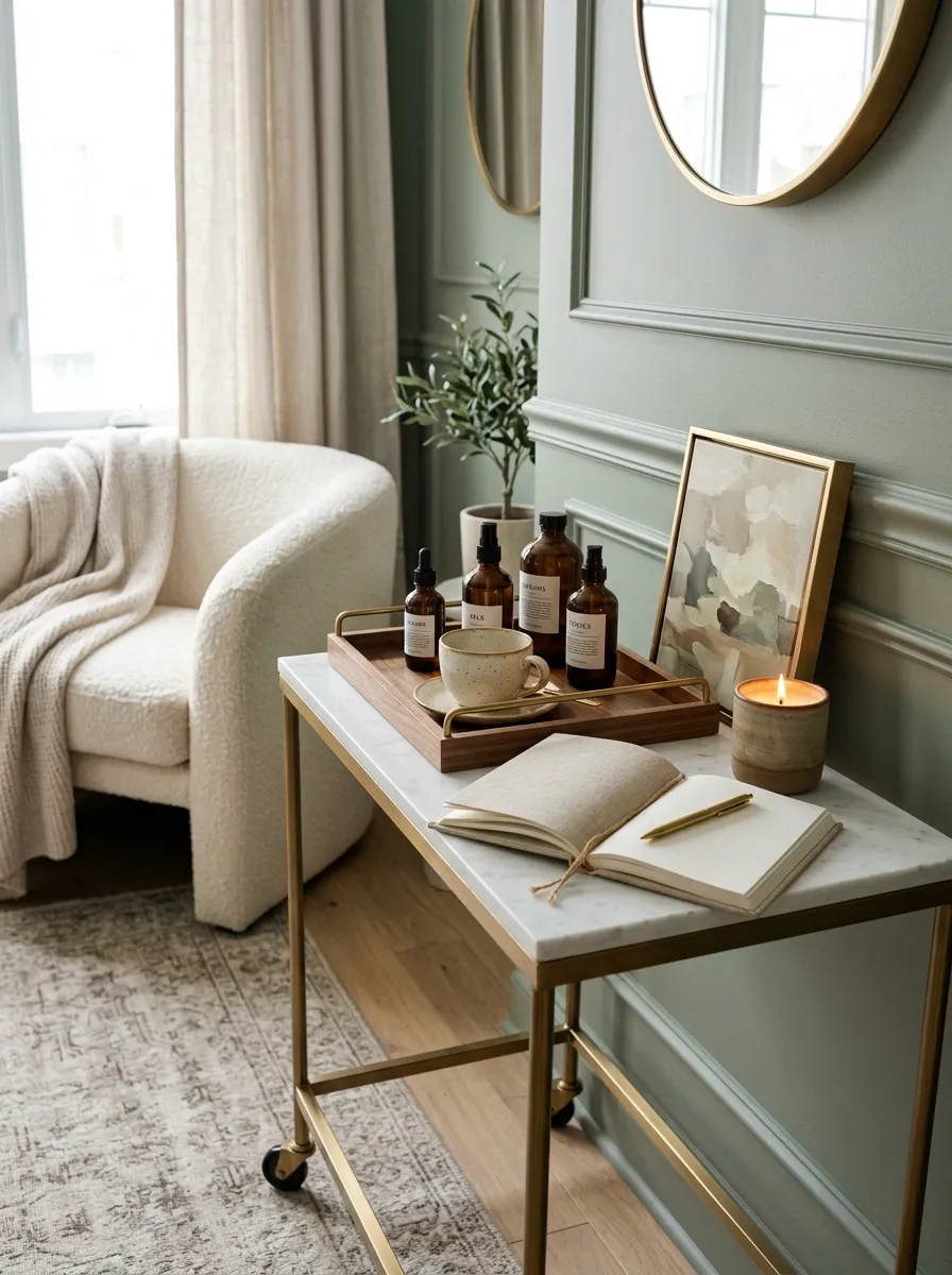 Finish the Woman Cave With a Small Ritual Station