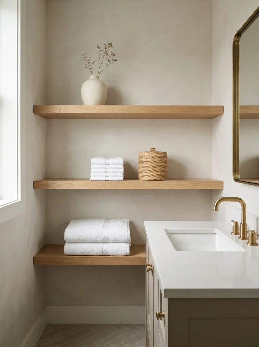Give Open Shelves Breathing Room