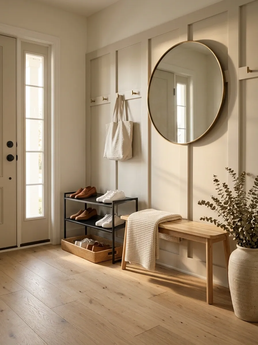 Give Shoes a Contained Landing Spot