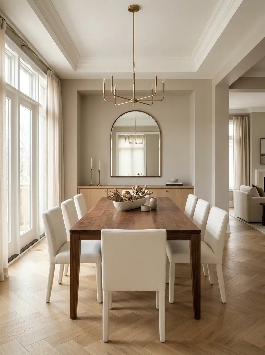 Give the Dining Table a Clean, Finished Look