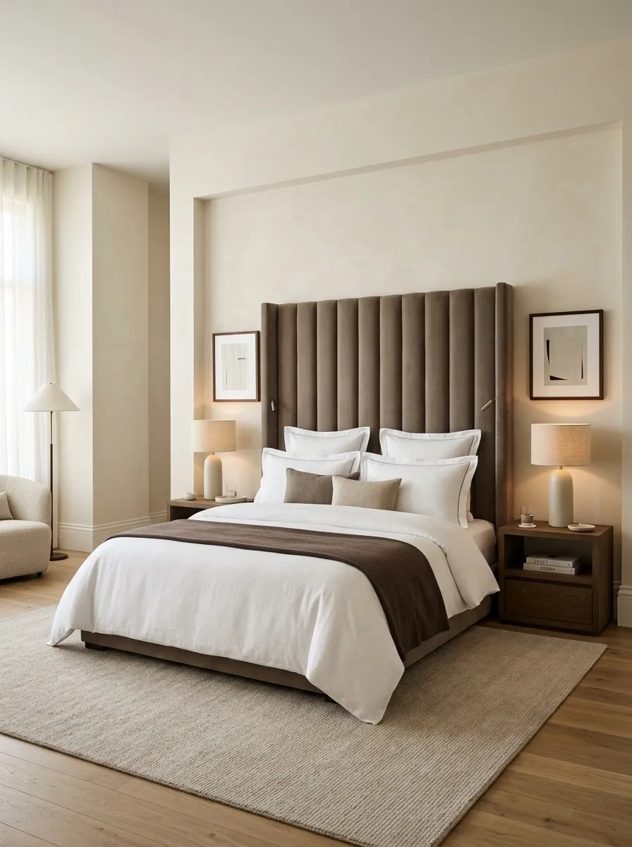 Give the Headboard More Visual Weight