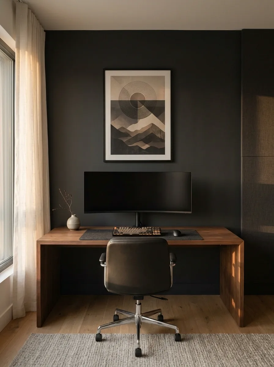 Give the Wall Behind Your Monitors One Clear Purpose