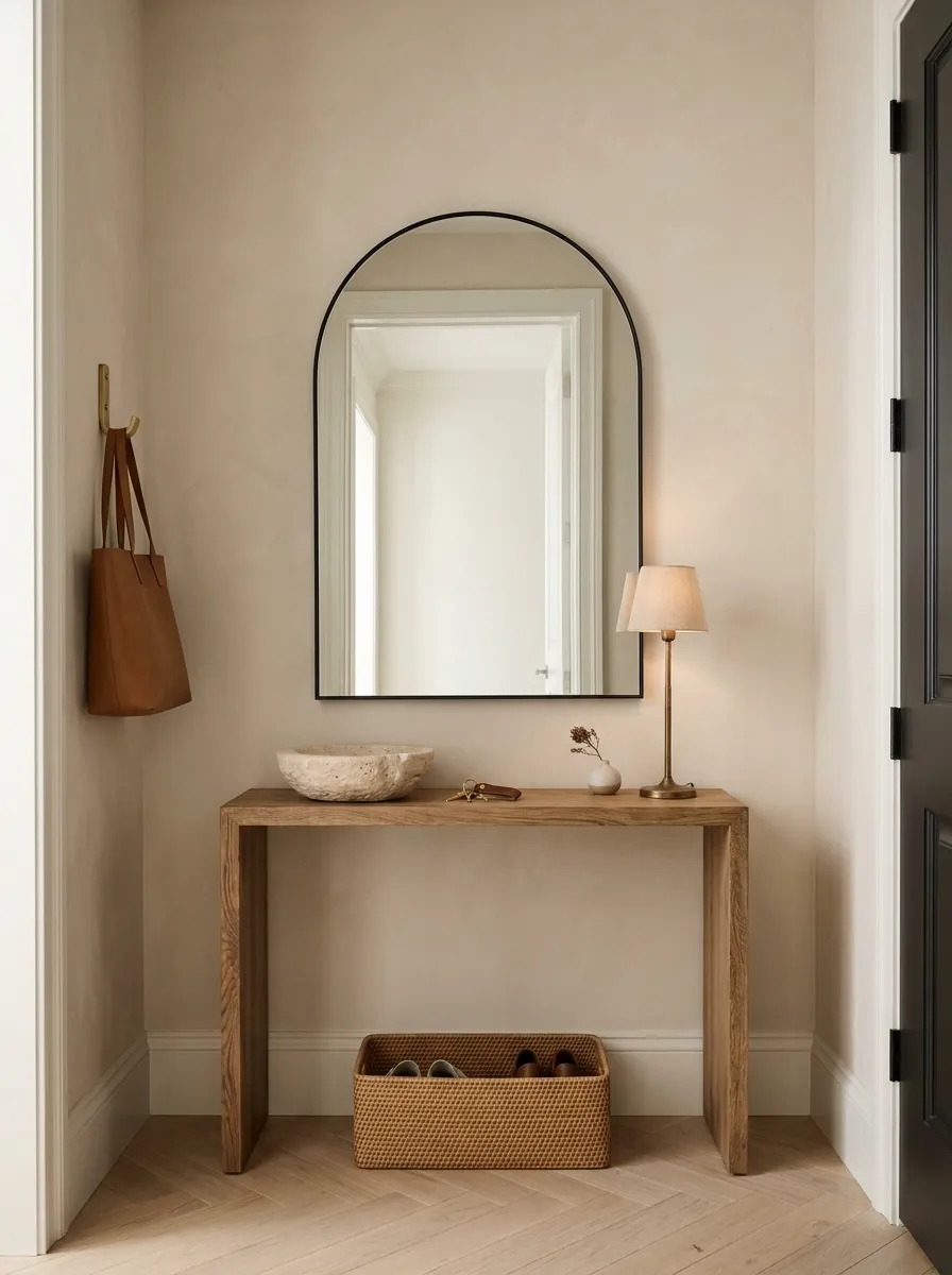 Give Your Entryway One Clear Job and a Defined Landing Spot