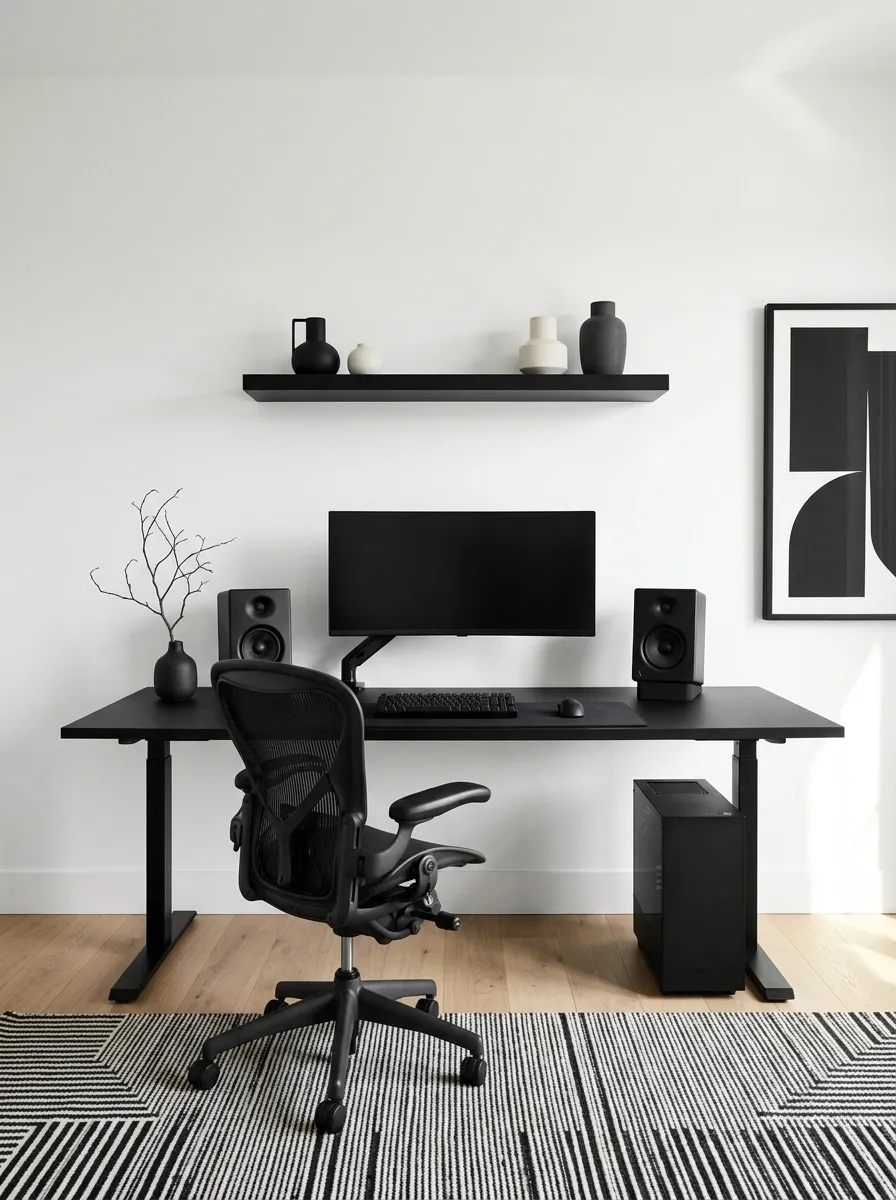 Graphic Black-and-White Gaming Studio