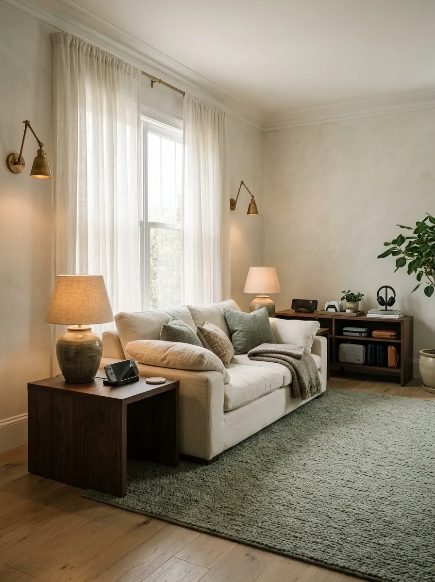 Handheld Gaming and Relaxation Lounge