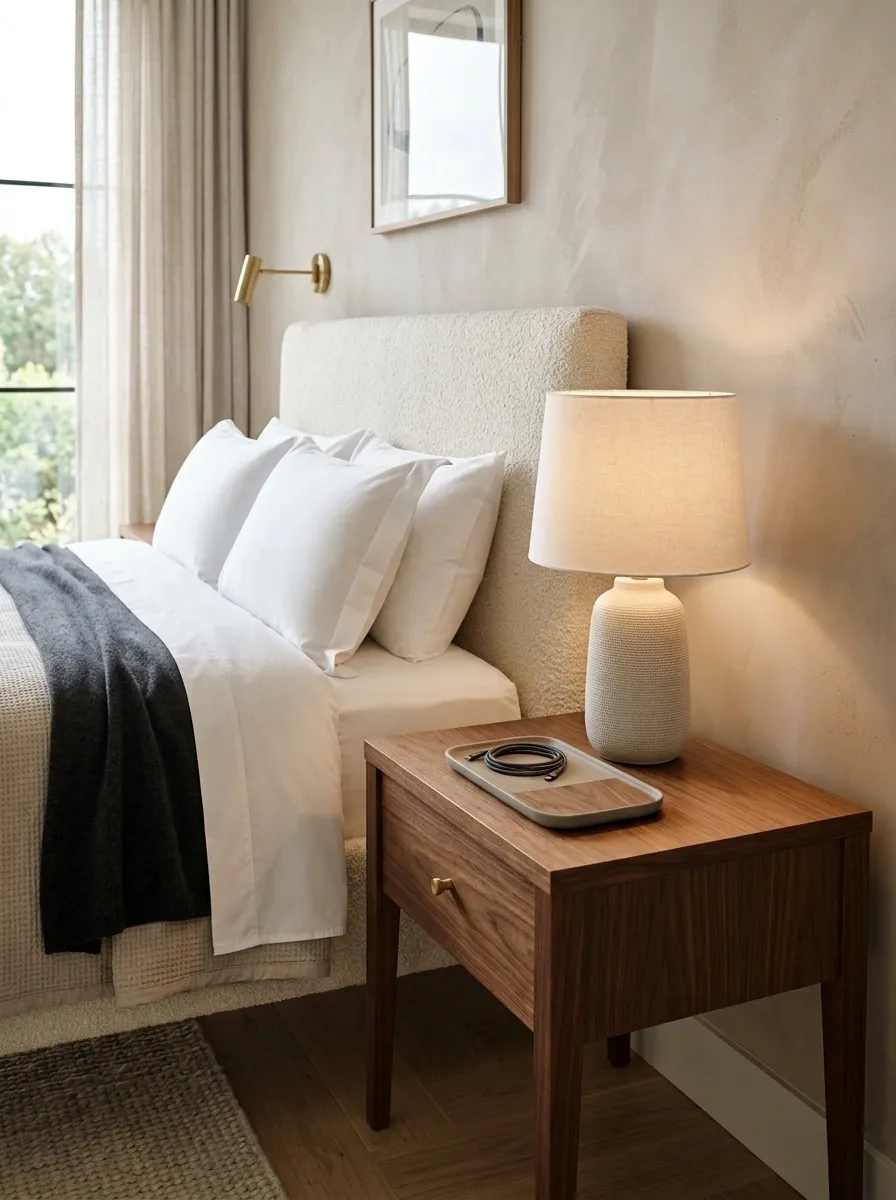 Hide Cords Around Lamps and Electronics