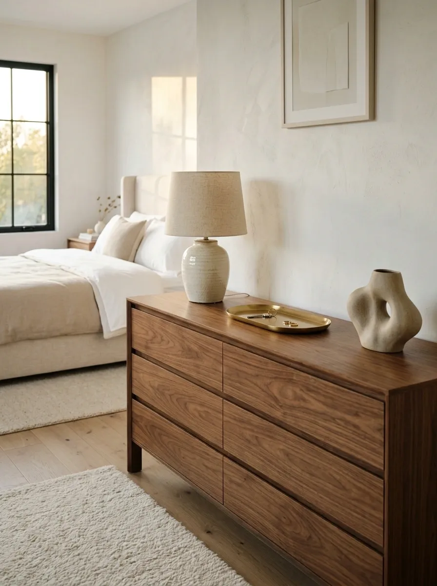Keep the Dresser Top Mostly Empty
