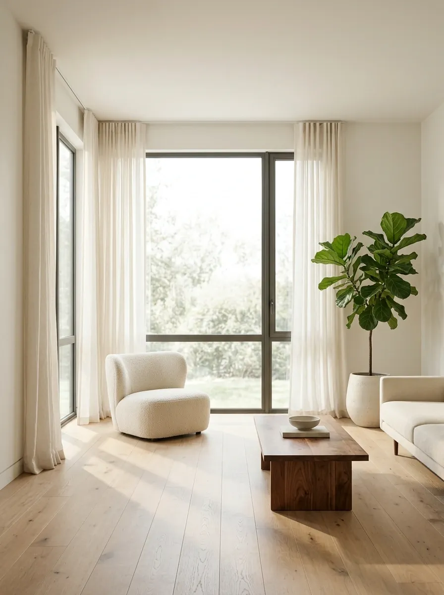 Keep the Window Wall Visually Quiet