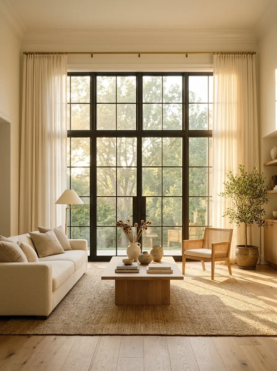 Keep Window Treatments High and Wide Enough to Expose the Glass
