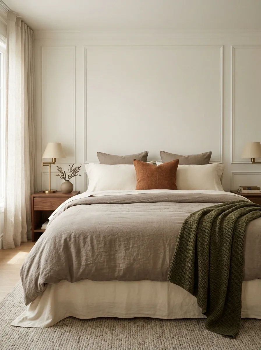Layer Bedding in Colors That Complement Each Other