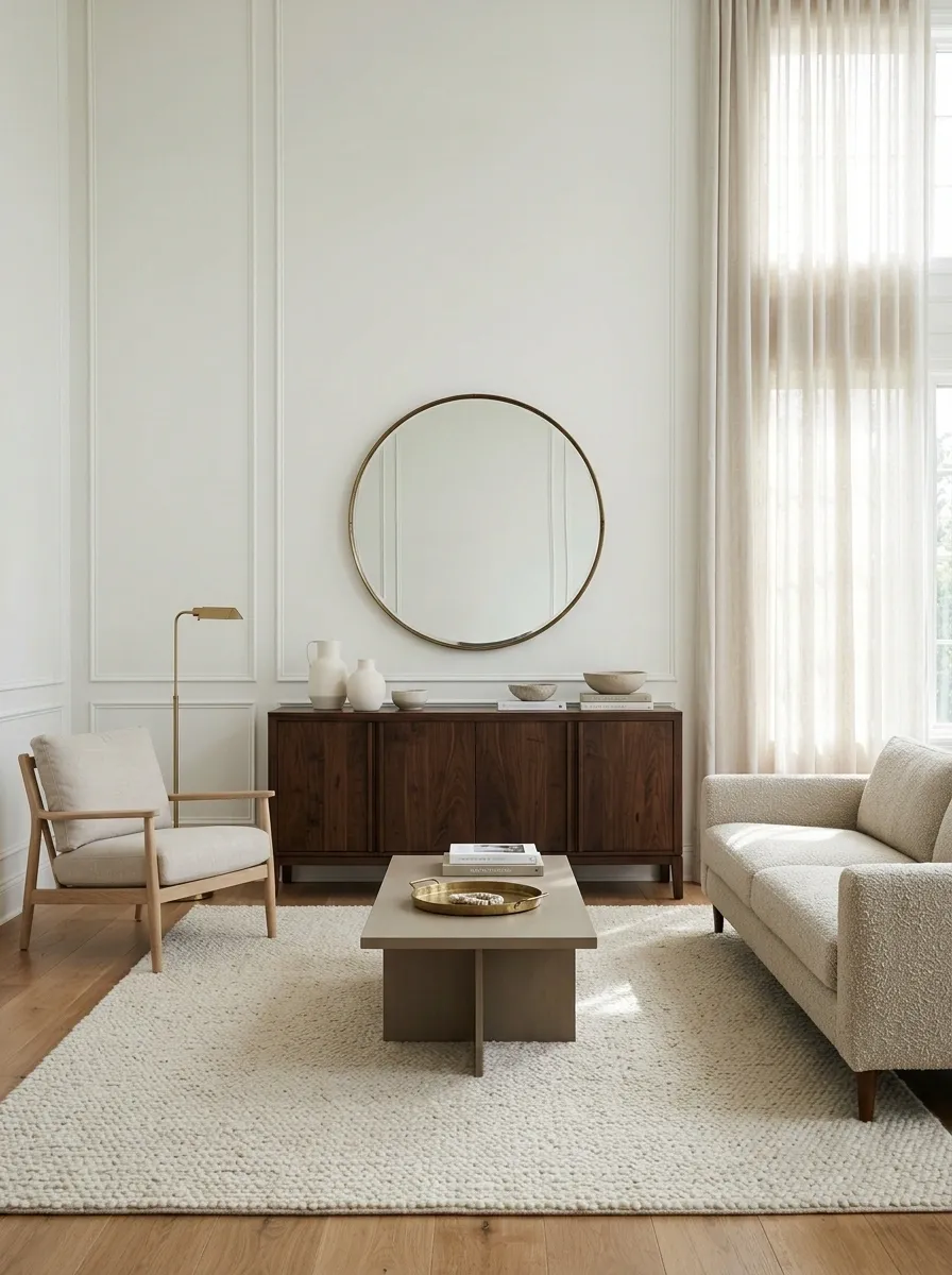 Lighten Dark Wood With a More Balanced Mix of Finishes