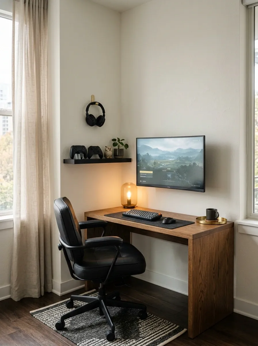 Make a Small Gaming Corner Feel Designed, Not Like a Random Desk
