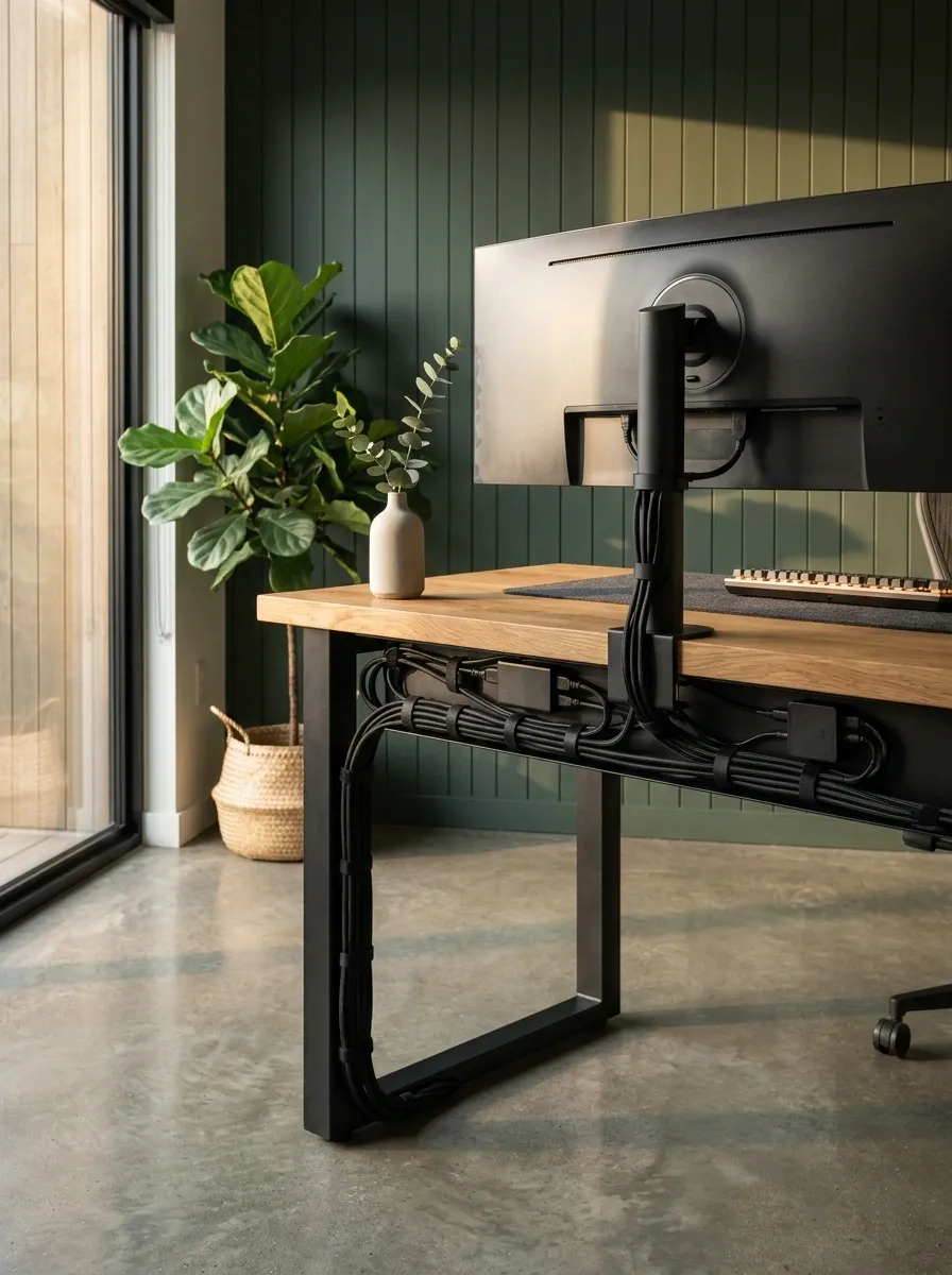 Make the Back of the Desk Look as Good as the Front