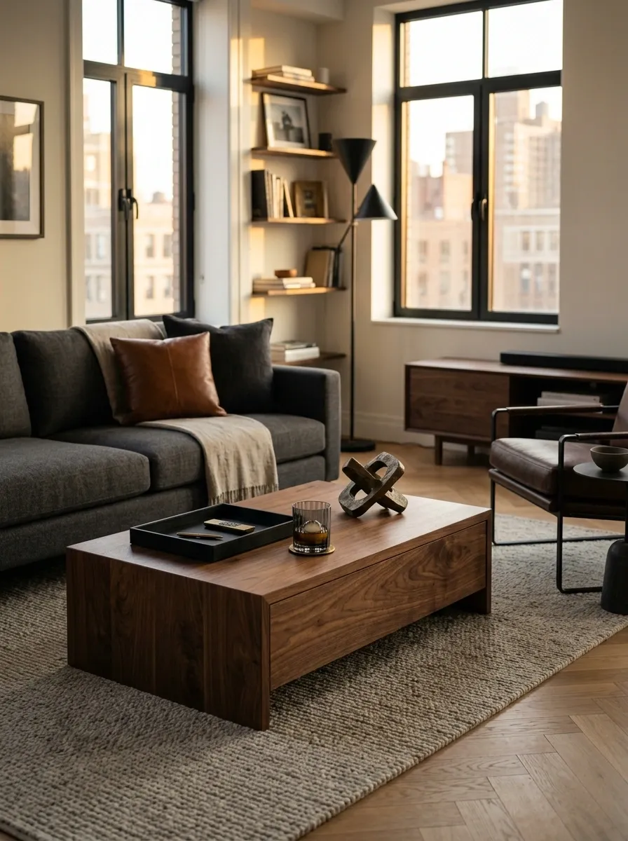 Make the Coffee Table Do More Than Hold a Remote