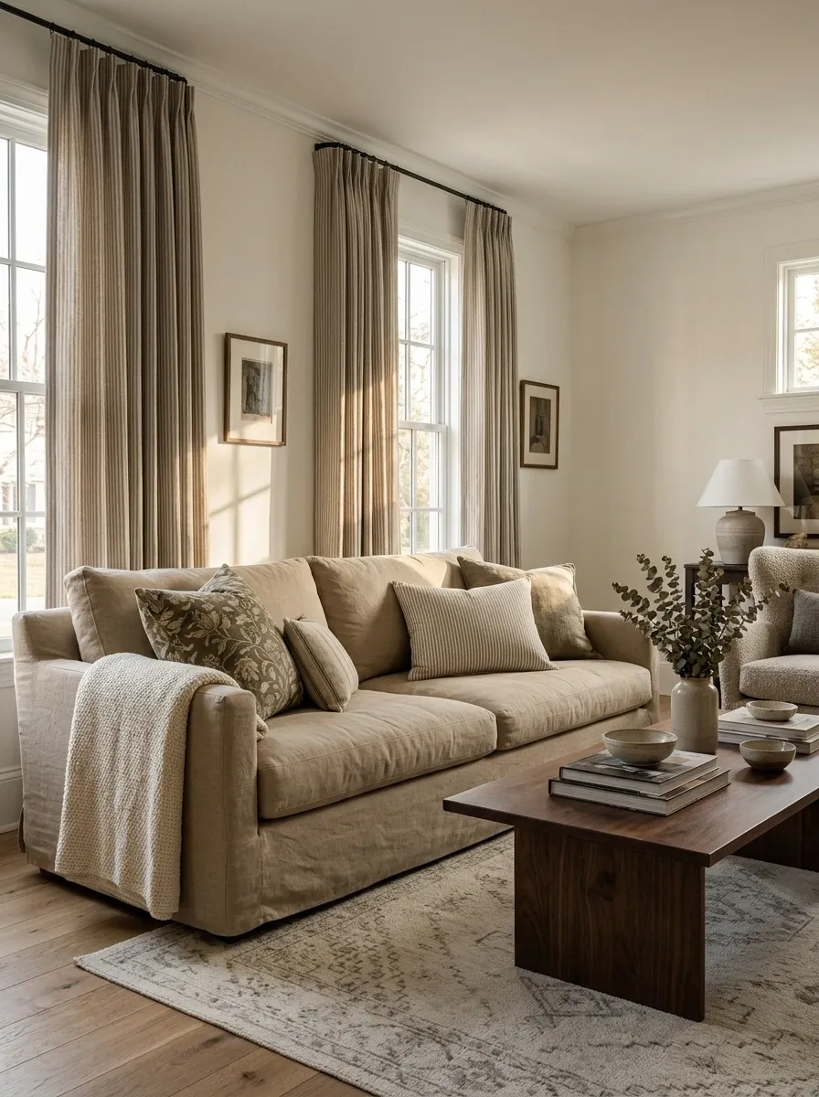 Matching Every Cushion, Curtain, and Throw in One Print