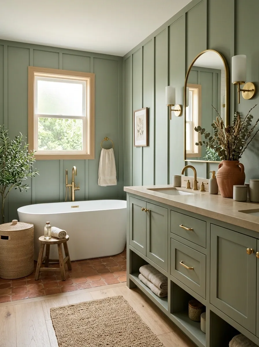 Mix Sage With Terracotta for a Warmer, Earthy Look