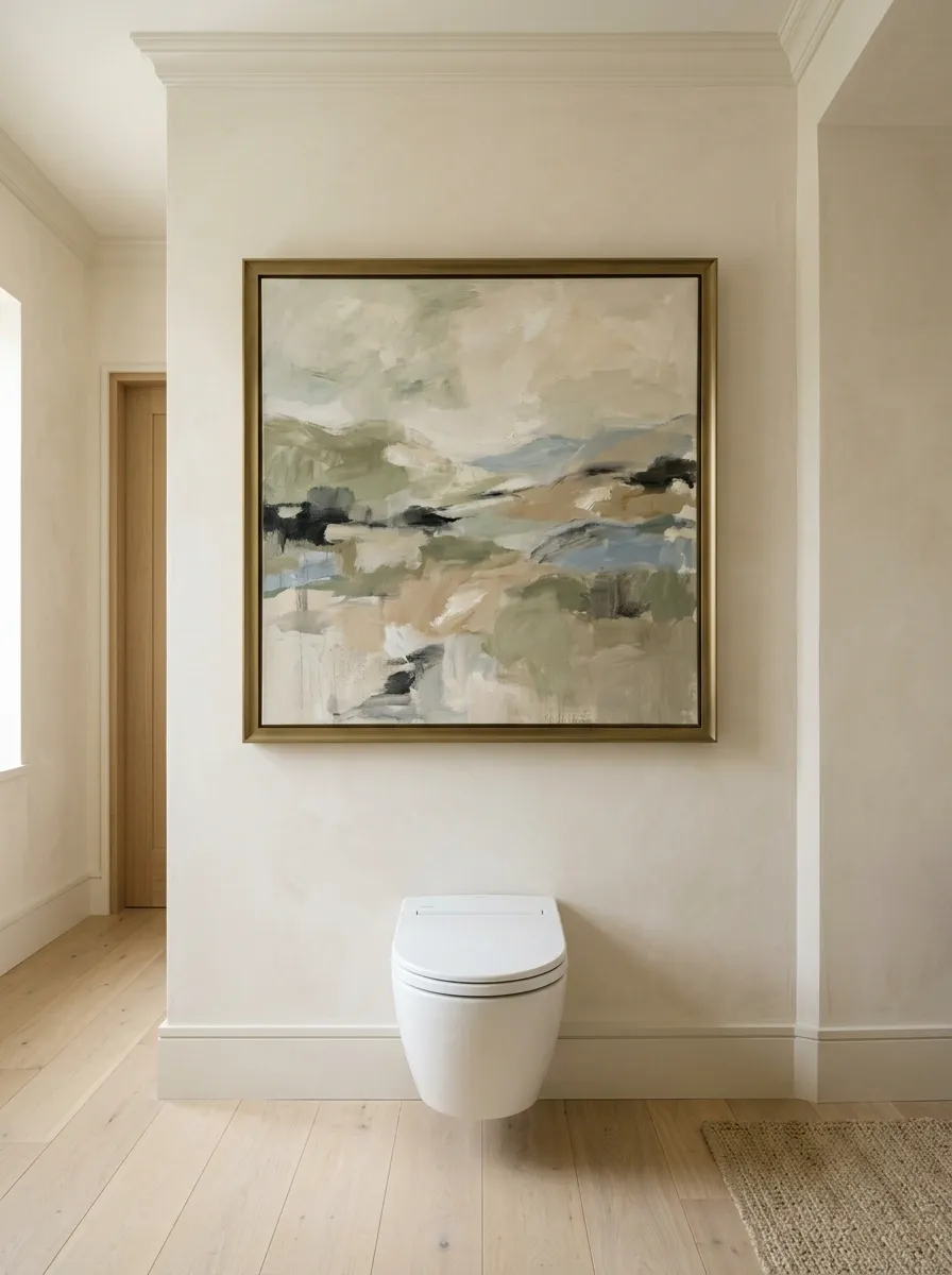 One Oversized Artwork And Almost Nothing Else