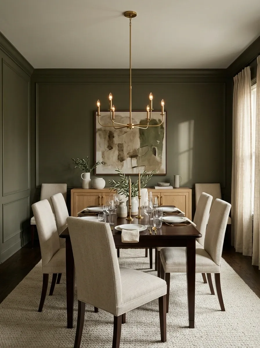 Paint the Walls a Deeper Color and Let the Dining Room Have Some Backbone