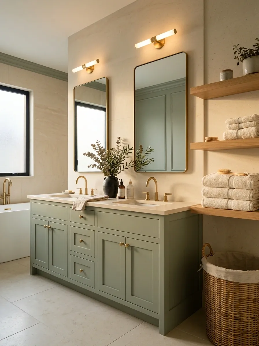 Pair Sage With Cream Instead of Stark White