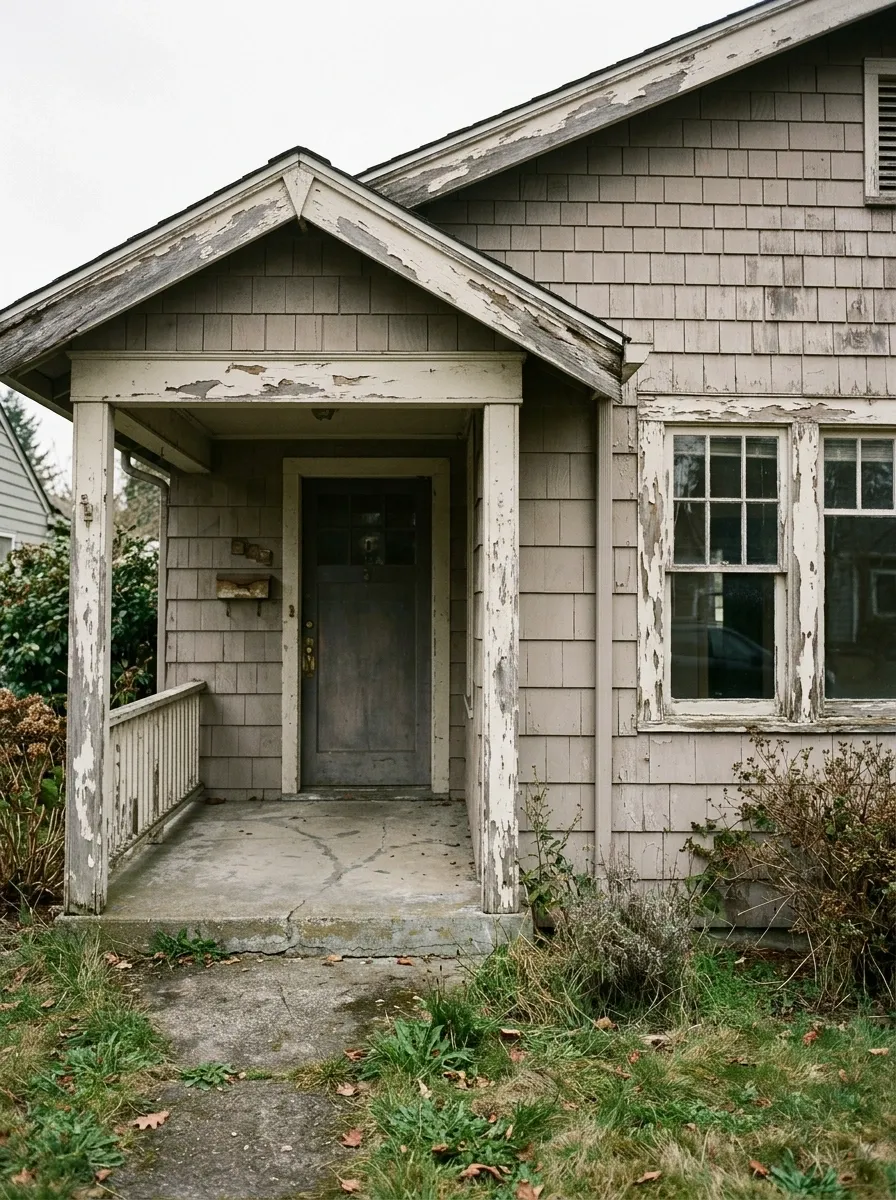 Peeling Exterior Paint That Signals Bigger Maintenance
