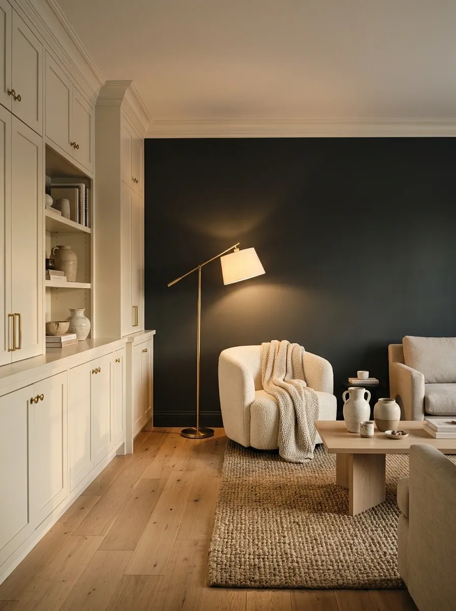 Point a Floor Lamp Toward the Wall, Not Straight Across the Room